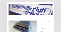 Desktop Screenshot of gbg.lambrettaclub.se