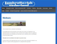 Tablet Screenshot of lambrettaclub.nl