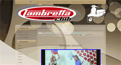 Desktop Screenshot of lambrettaclub.at